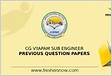 CG Vyapam Sub Engineer Previous Question Papers PDF